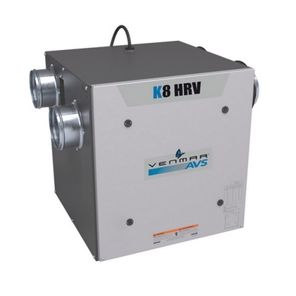 Air Exchangers - Venmar AVS - Venmar AVS® K Series™ HRV 79 CFM 66% SRE Top ports