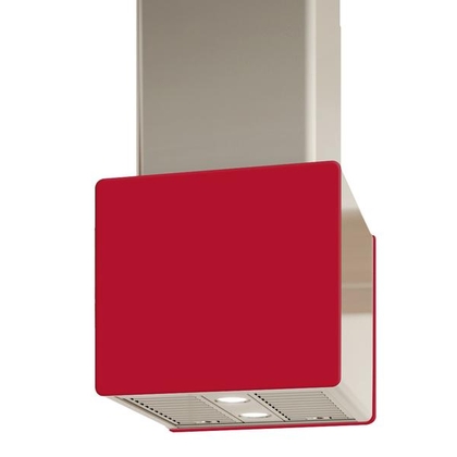 Venmar - Range Hoods - Glass IK700 Front Red - Rear - 16 in. Rear Glass Pannel IK700  Red - 16 in.