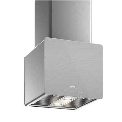Venmar - Range Hoods - Glass IK700 Front Brushed Gray - Front with control Glass IK700 Front Brushed Gray - Front with control - 16 in.
