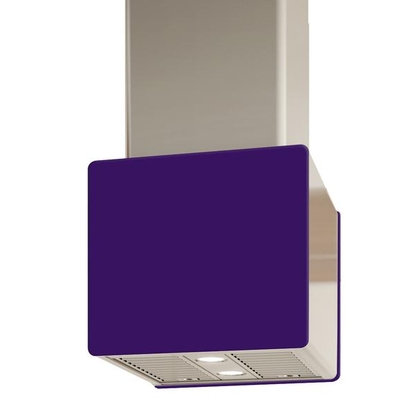 Venmar - Range Hoods - Glass IK700 Front Purple - Rear - 16 in. Rear Glass Pannel IK700  Purple - 16 in.
