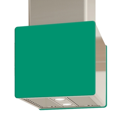 Venmar - Range Hoods - Glass IK700 Front Emerald - Rear - 16 in. Rear Glass Pannel IK700 Emerald - 16 in.