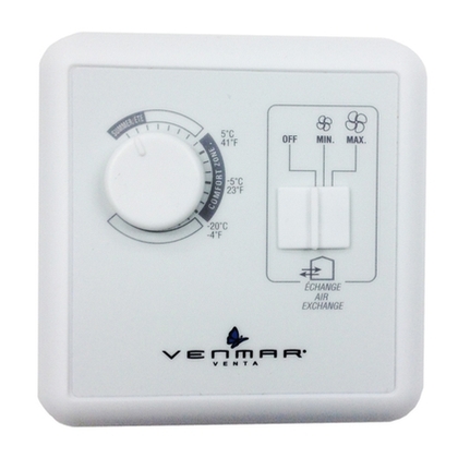 Venmar - Air Exchangers - 40310 VENTA wall control VENTA wall control