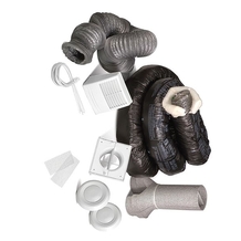 Optional bathroom installation kit for air exchangers